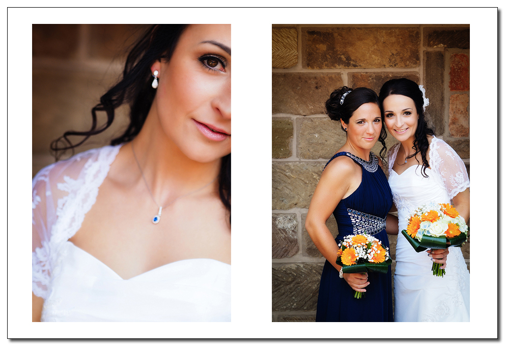 a country wedding in whitby at the stables