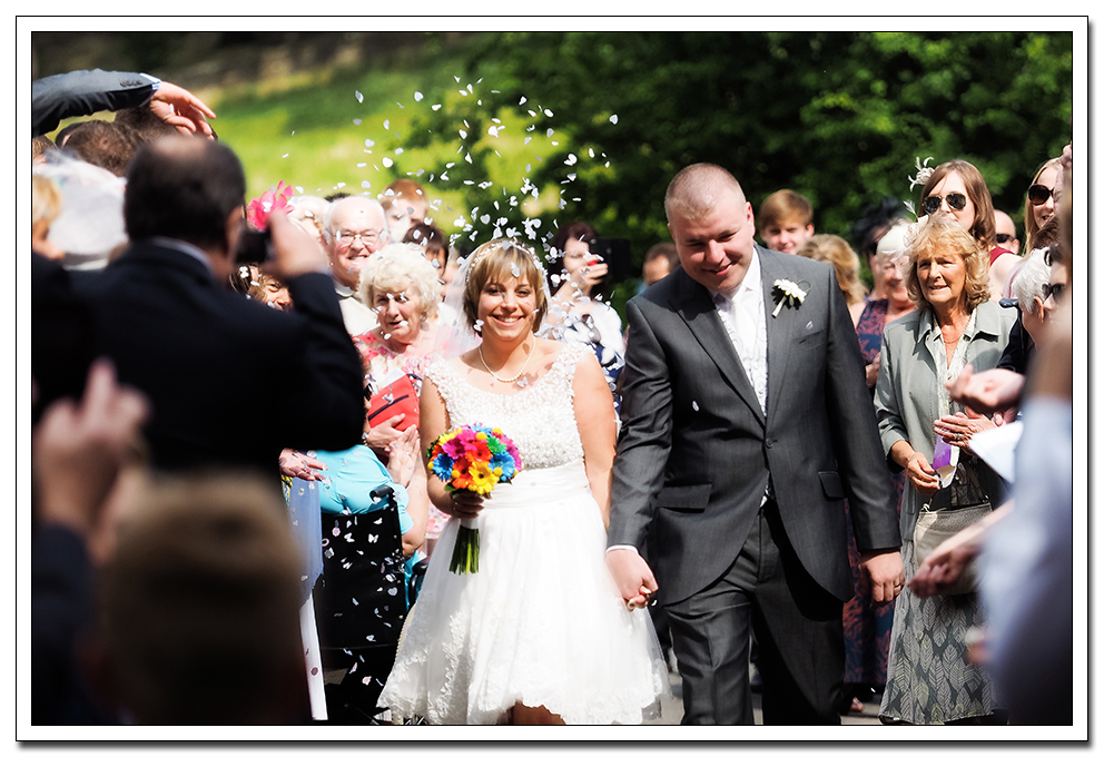 wedding photography at Easby Abbey