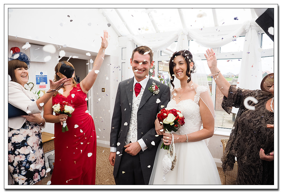 confetti at whitby registry office