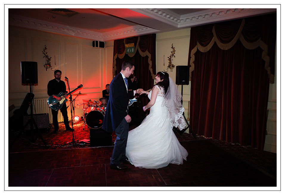 The couples first dance at The pavilion Hotel in York