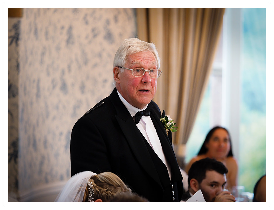 father of the bride and his speech